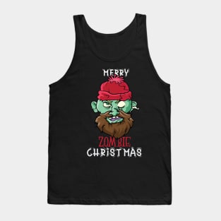 Merry Zombie Christmas Tank Top